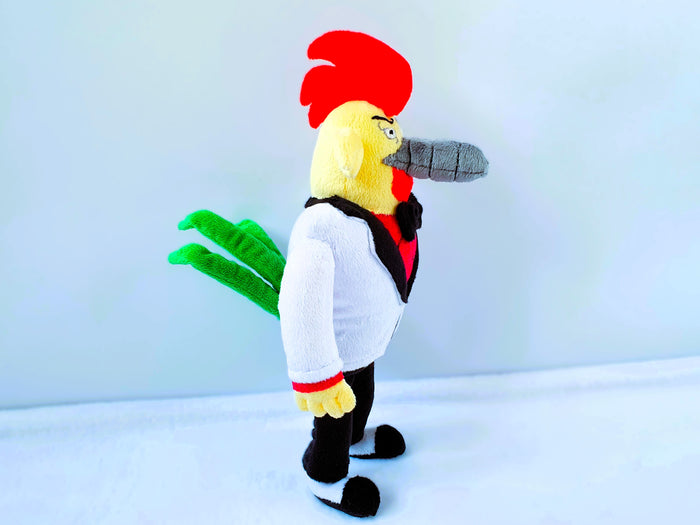 Handmade custom Steelbeak plush