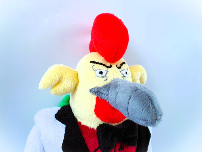 Handmade custom Steelbeak plush