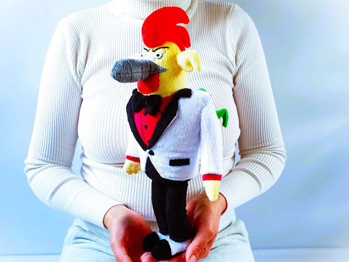 Handmade custom Steelbeak plush