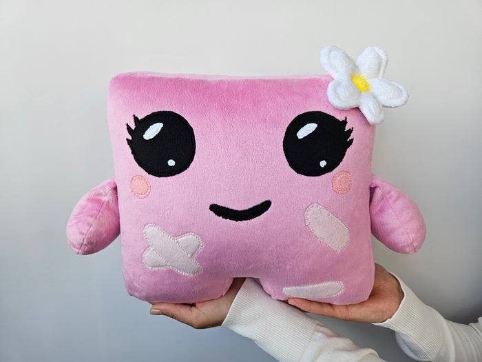 Handmade custom Super Meat Boy plush Bandage Girl
