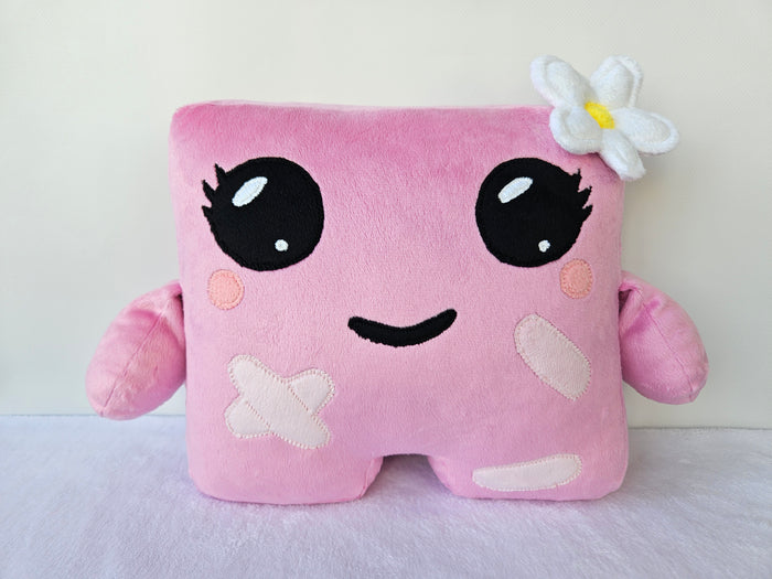 Handmade custom Super Meat Boy plush Bandage Girl