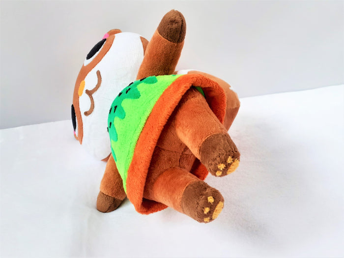 Handmade custom Sylvana the squirrel plush home decor