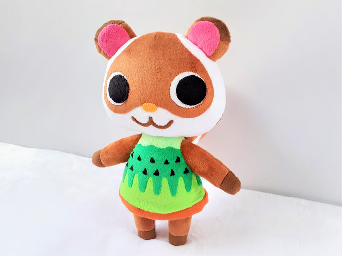Handmade custom Sylvana the squirrel plush home decor