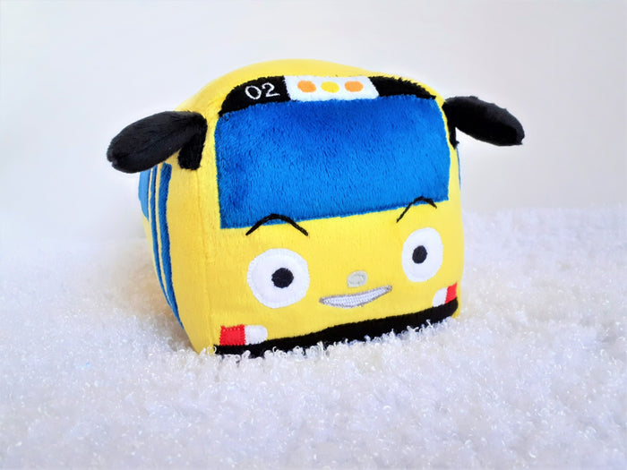 Handmade custom Tayo plush the little bus home decor