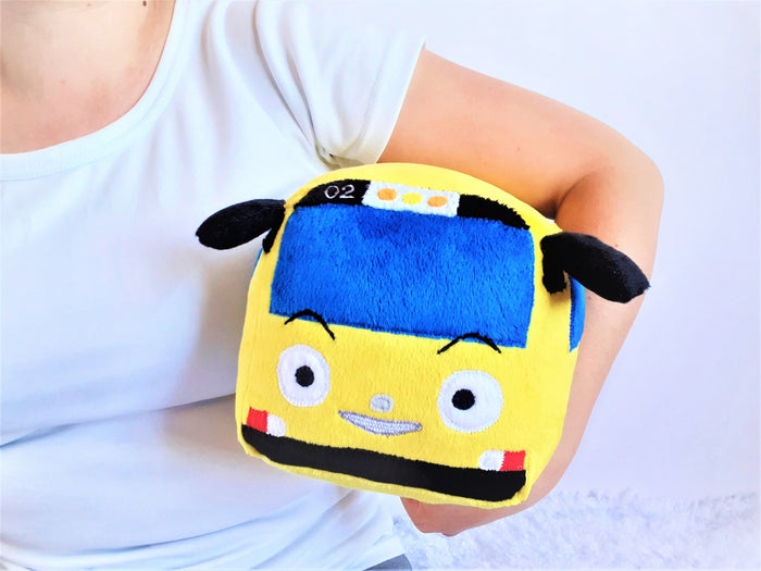 Handmade custom Tayo plush the little bus home decor
