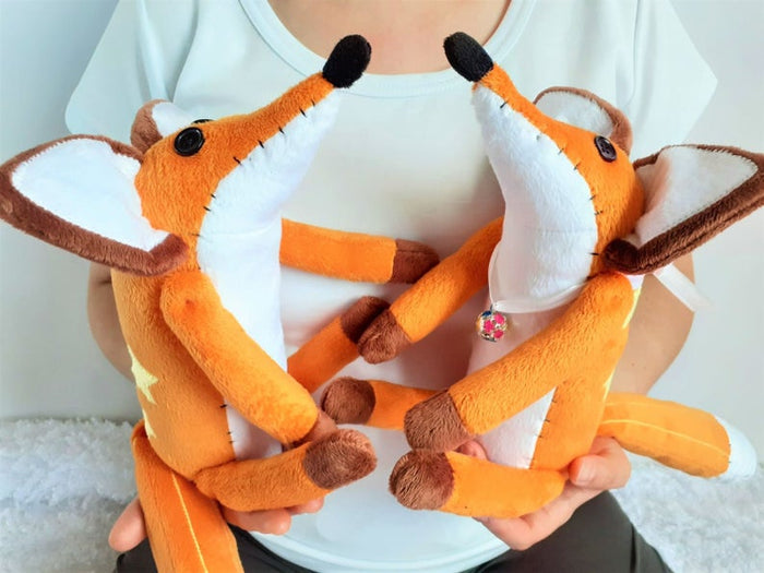 Handmade custom The little prince Mr Fox plush