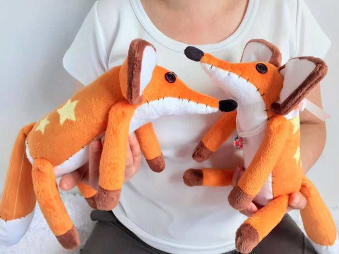 Handmade custom The little prince Mr Fox plush