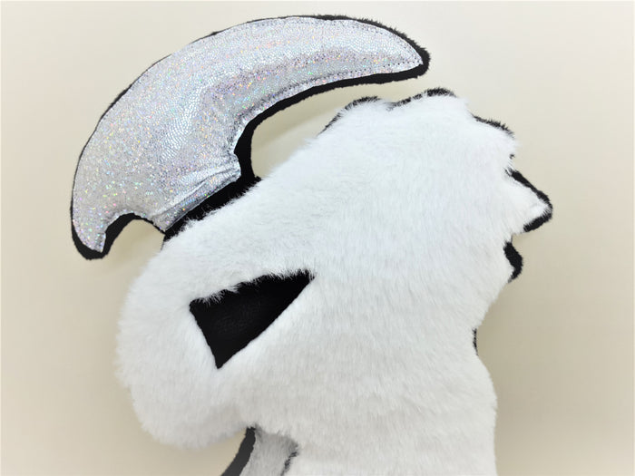 Handmade custom Thrumbo plush home decor