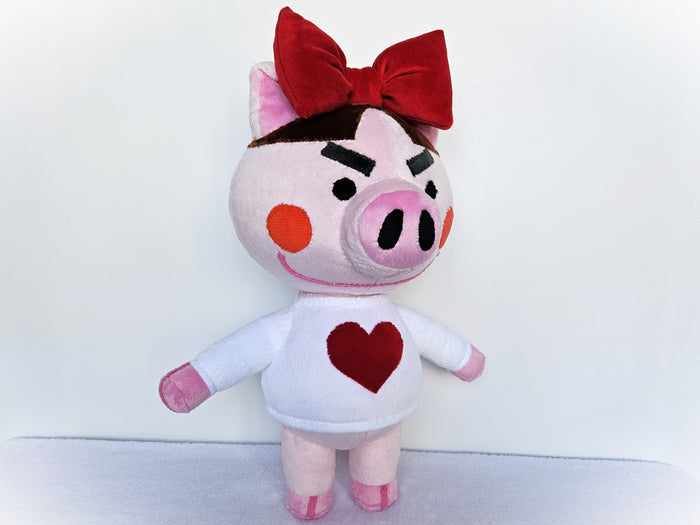 Handmade custom Truffles the pig plush