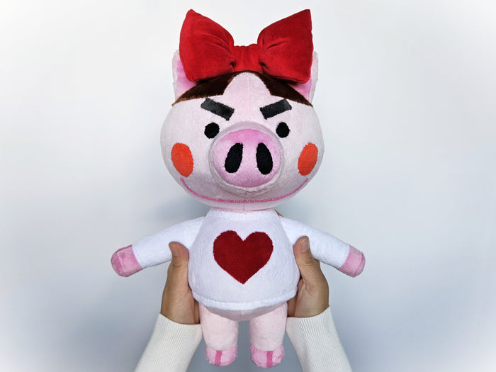 Handmade custom Truffles the pig plush