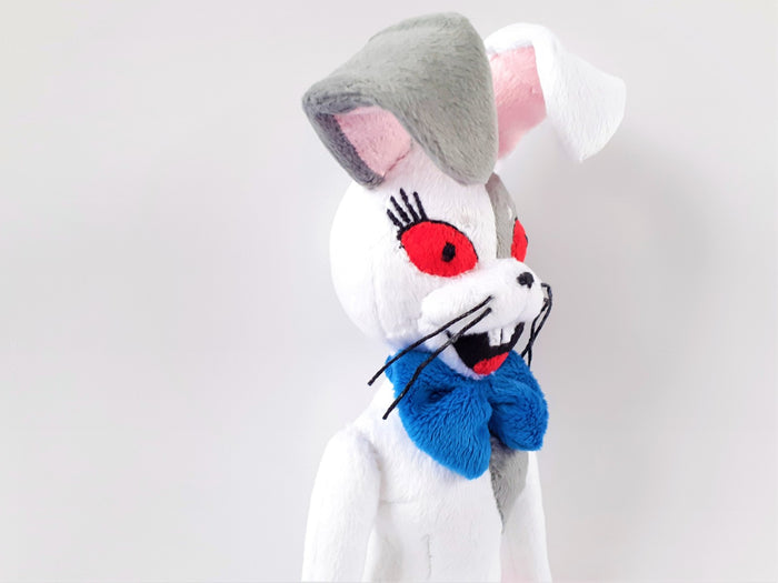Handmade custom Vanny the bunny toy plush