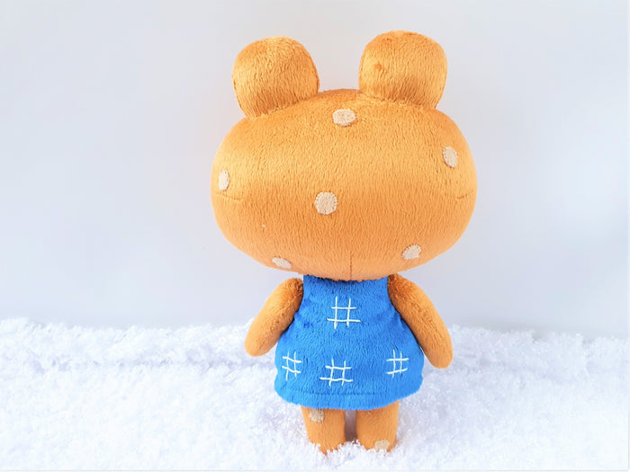 Handmade custom Wart Jr the frog plush