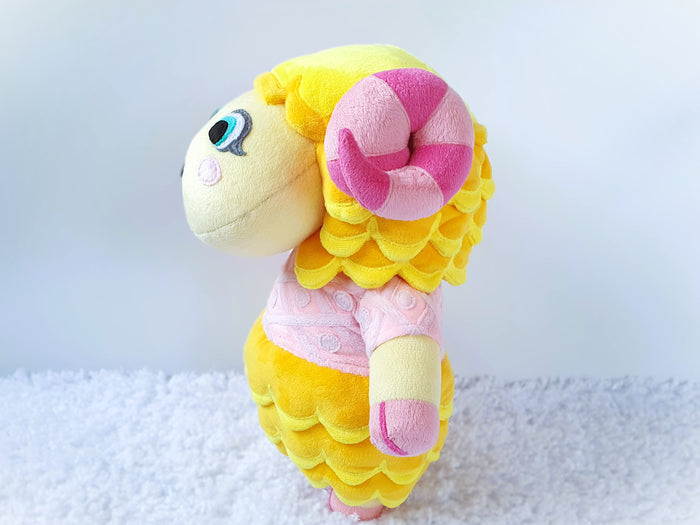 Handmade custom Willow the sheep plush