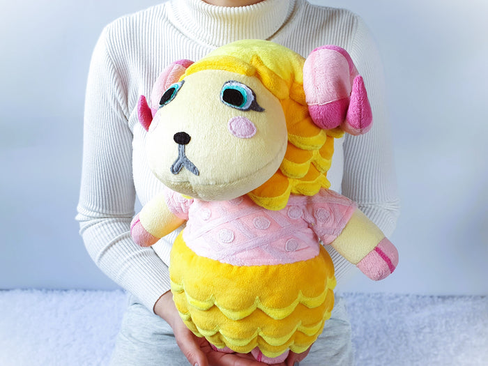 Handmade custom Willow the sheep plush