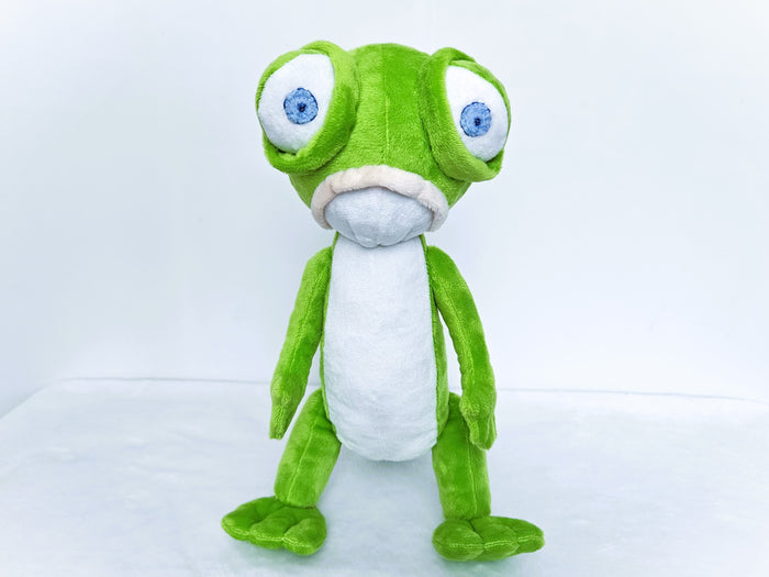 Handmade custom Zack the lizard plush from Bernard Bear