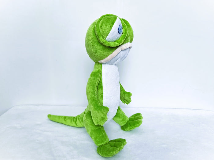 Handmade custom Zack the lizard plush from Bernard Bear