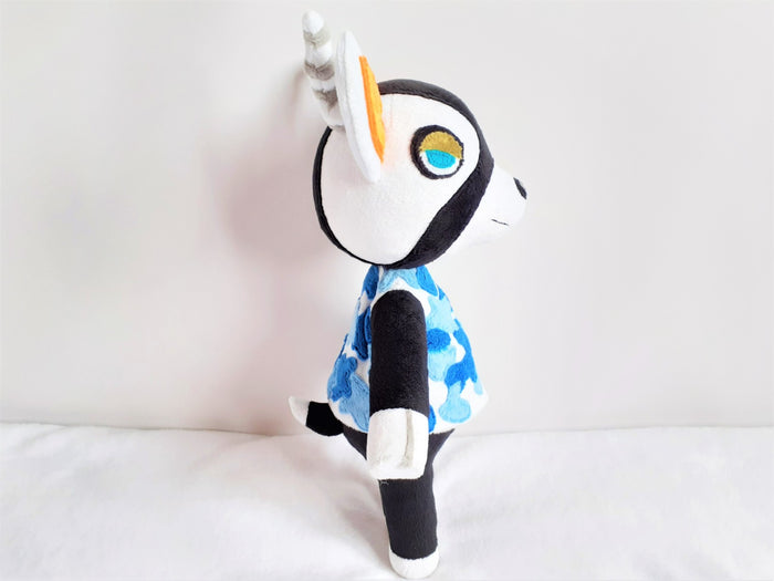 Handmade custom Zell the deer plush