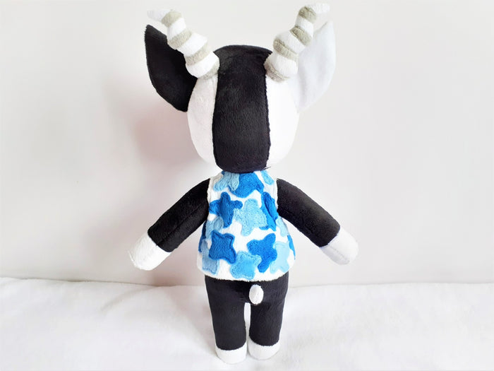Handmade custom Zell the deer plush