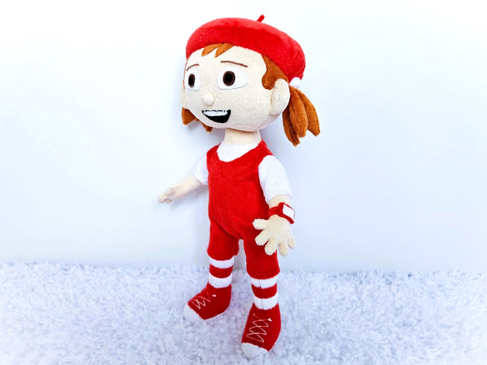 Handmade custom Zoe plush