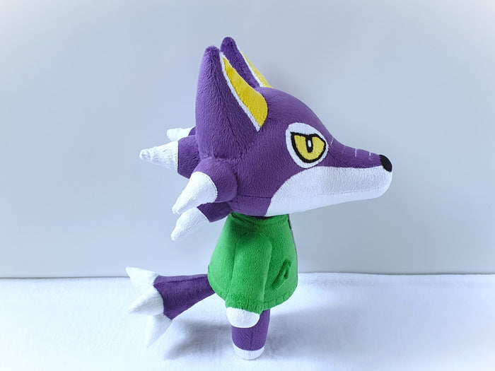 Handmade Lobo the wolf plush