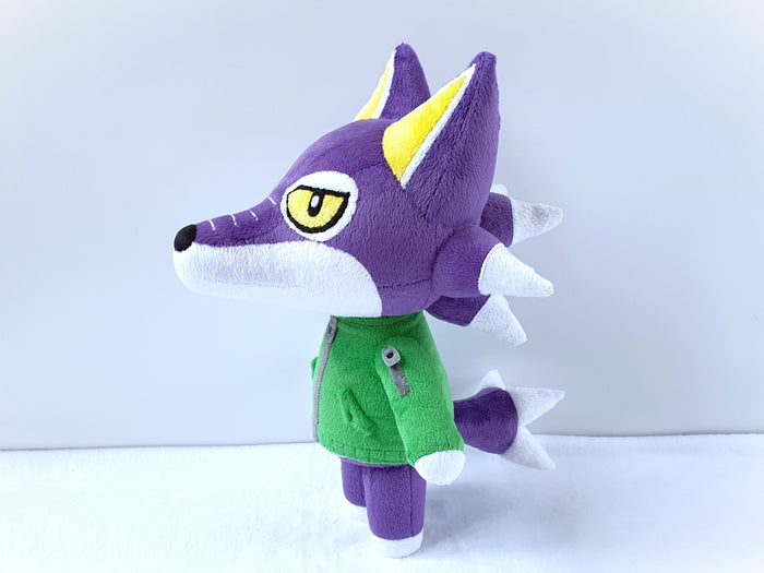 Handmade Lobo the wolf plush