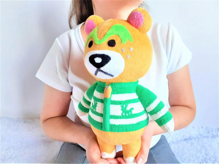 Handmade Nate the bear plush
