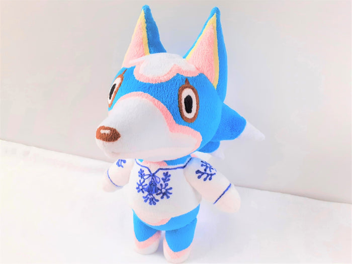 Handmade Skye the wolf plush