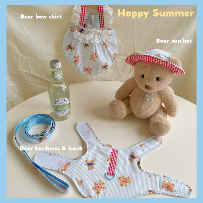 Happy Summer Bear Harness Set