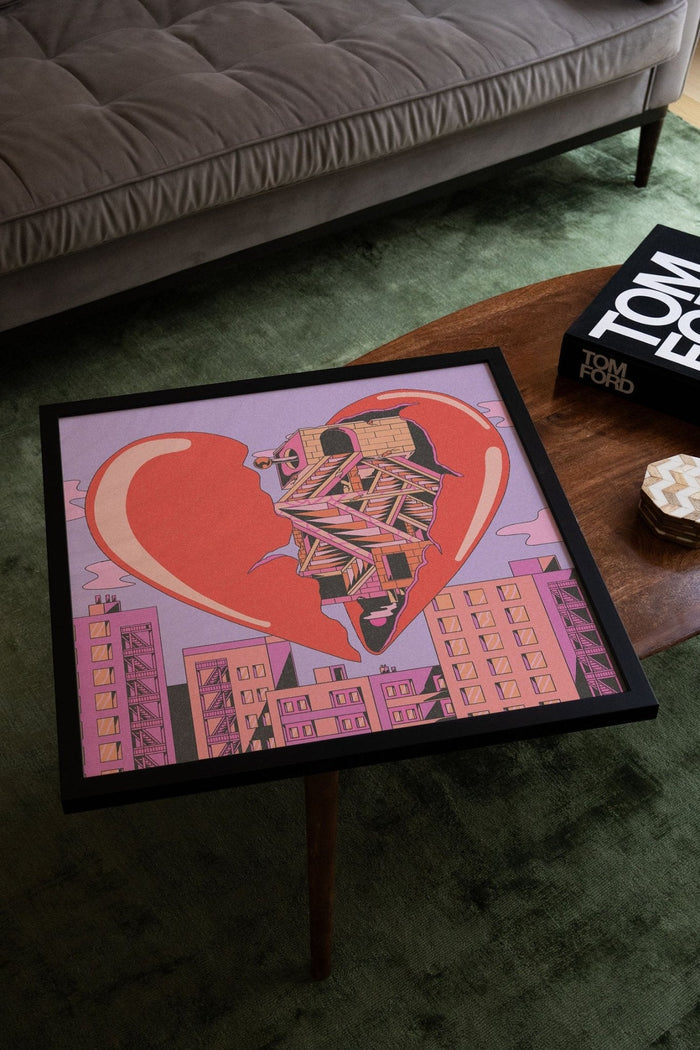 Heart In The City - Azaazelus - East Side Studio - Art Prints
