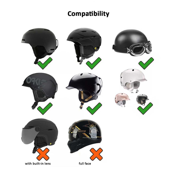 "Helmet Rizz Kuromi" Helmet Cover: black, white bat, cartoon gothic style