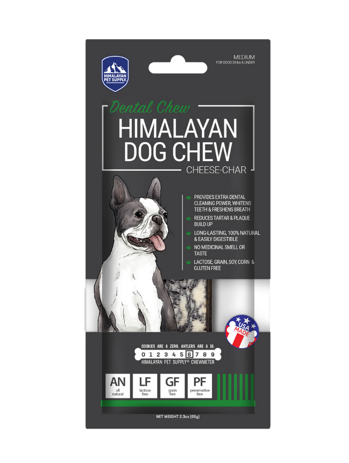 Himalayan Dog Chew Cheese With Activated Charcoal