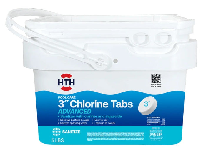 HTH™ Pool Care 3" Chlorine Tabs Advanced