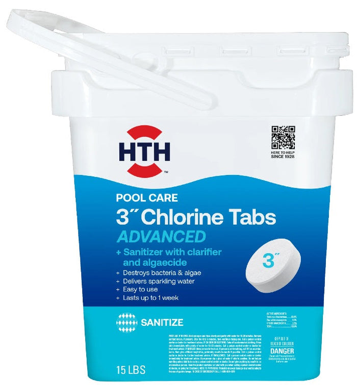 HTH™ Pool Care 3" Chlorine Tabs Advanced