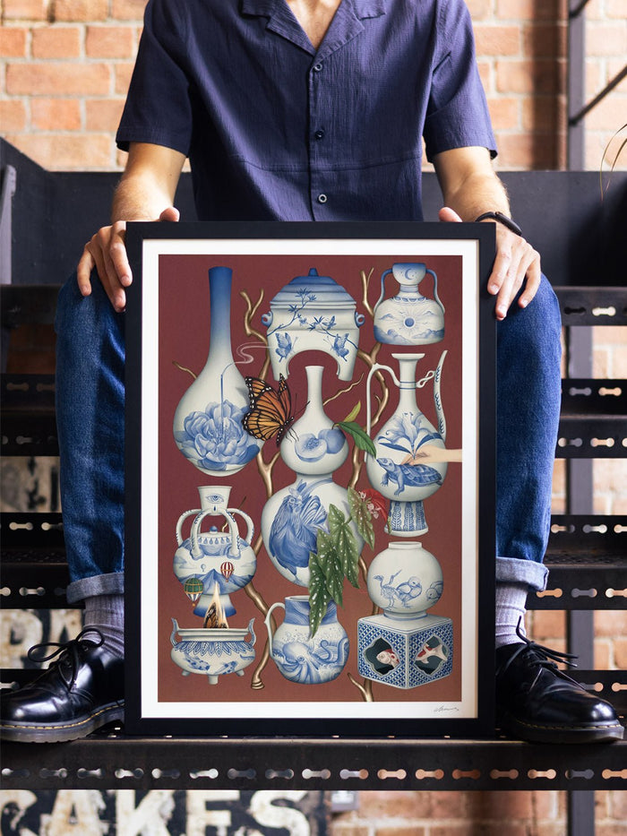 In Between - Chloe Shao - East Side Studio - Art Prints