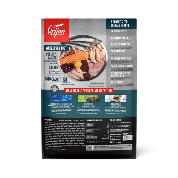 IN STORE Biologically Appropriate Guardian 8 Cat Dry Food 4.5kg
