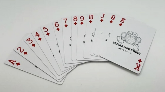 Kaws Seeing / Watching Playing Cards