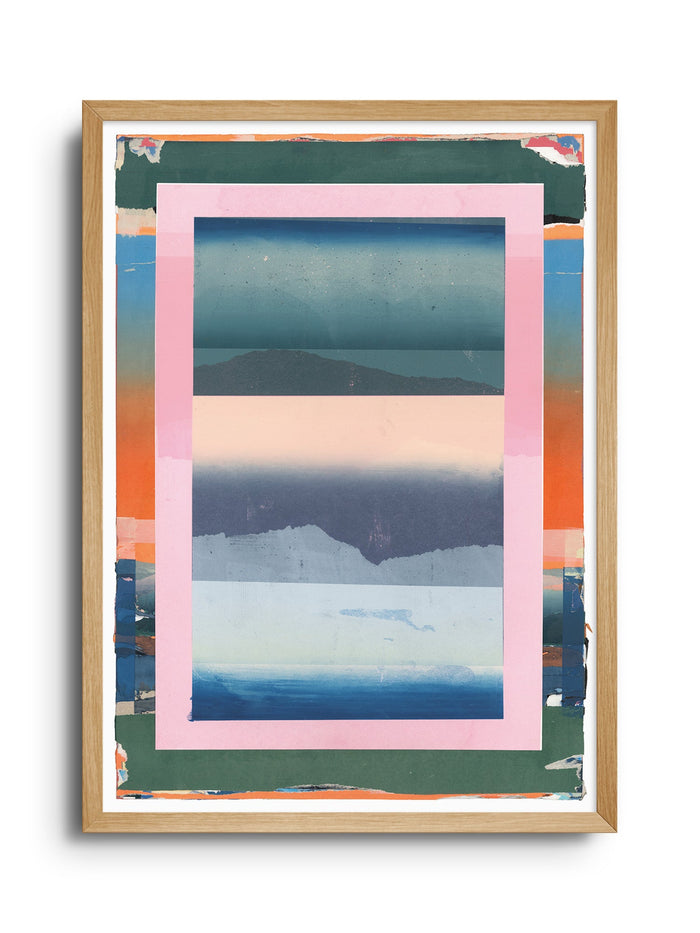 A4 - 8.27" x 11.67" / Natural Frame