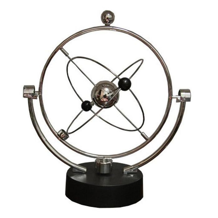 Kinetic Orbital Revolving Gadget Perpetual Motion Desk Art Toy Office Decor 24X24X22centimeter
