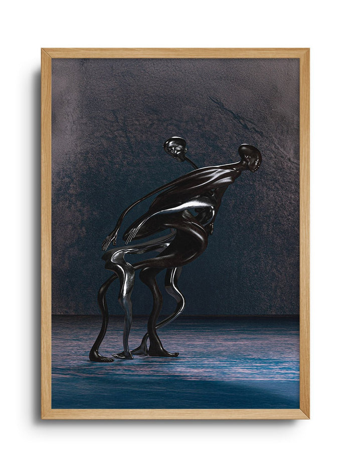 Kissing Eternally - Clément Latil - East Side Studio - Art Prints