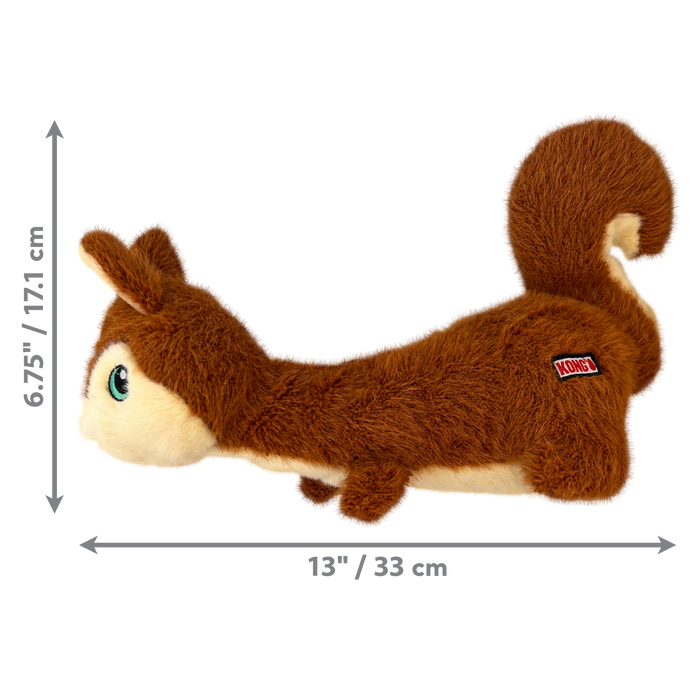 KONG Scruffs Squirrel Dog Toy
