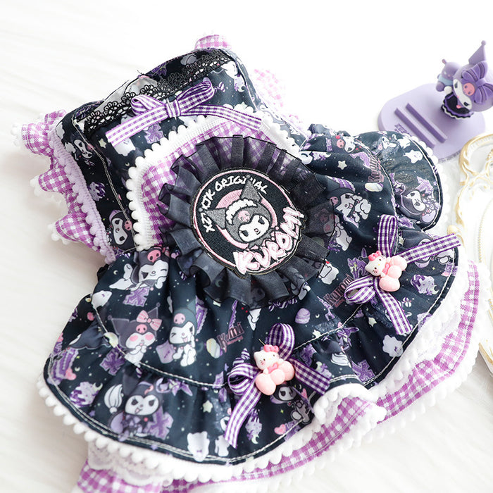 Kuromi Lolita Pet Dress