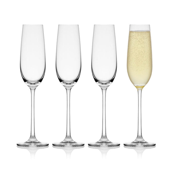 Lana Set of 4 Champagne Flute Glasses