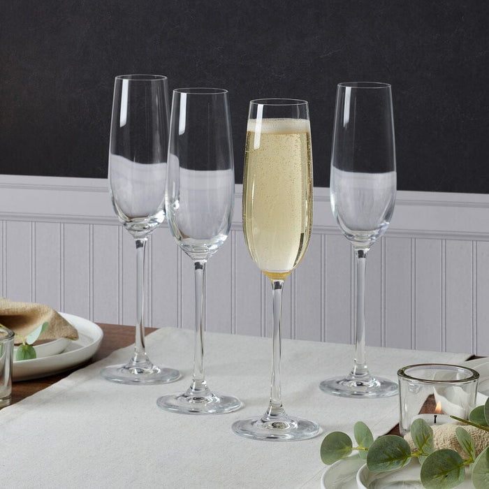 Lana Set of 4 Champagne Flute Glasses