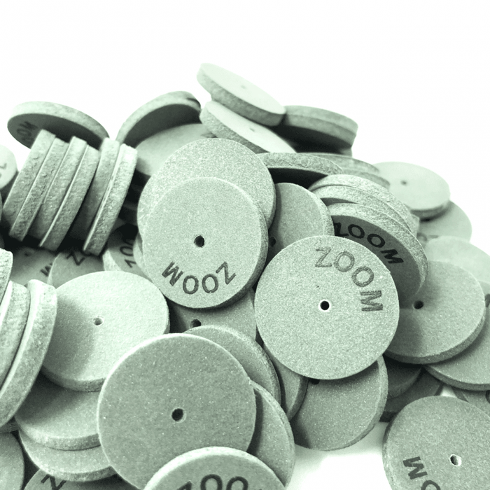 Large Jewellery Polishing Wheels - Green, Fine