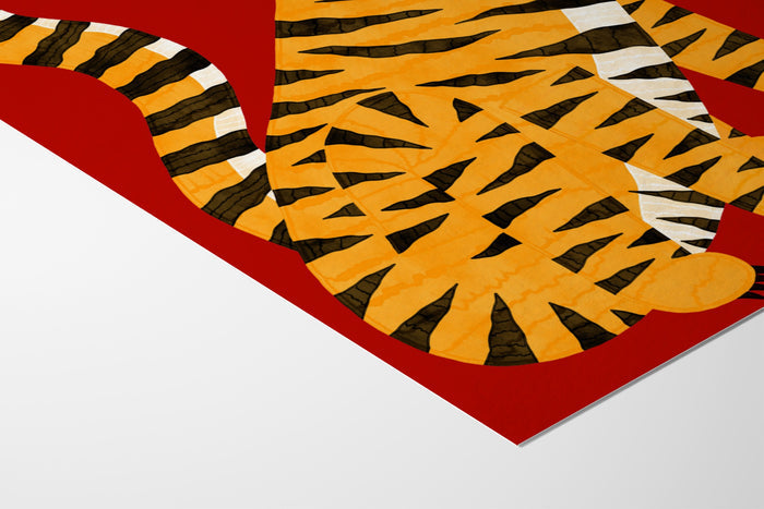 Le Tigre - Manne Jalilian - Fine Art Paper 200gsm |frame=Fine Art Paper 200gsm|