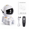 LED Galaxy Projector Lights for Kids Hold Stars White