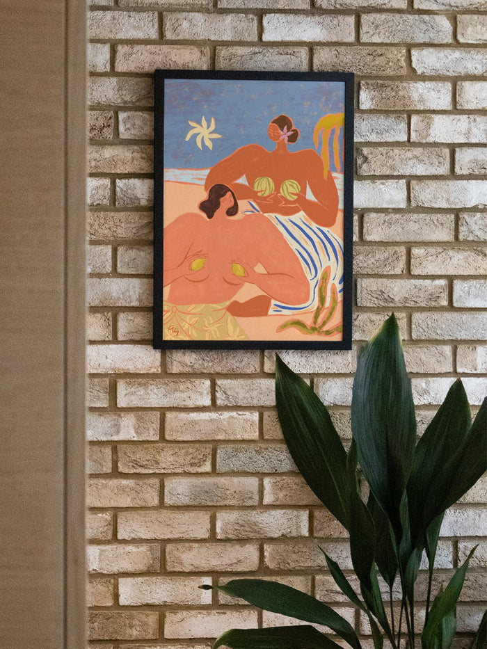 Lemon Melon - Arty Guava - East Side Studio - Art Prints