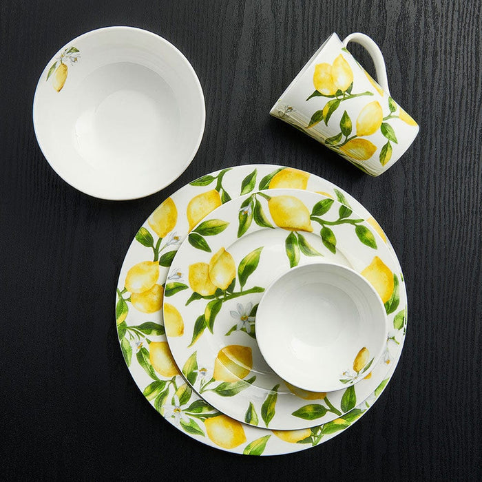 Lemons Set of 4 Soup Cereal Bowls