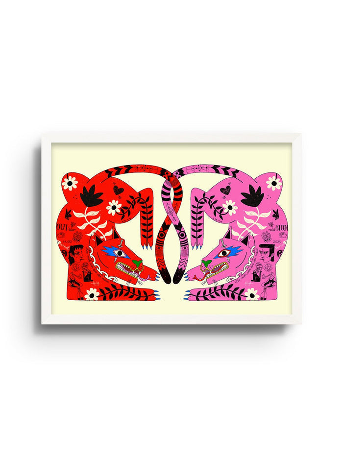 Les Tigres - Petrouchkaka - East Side Studio - Art Prints