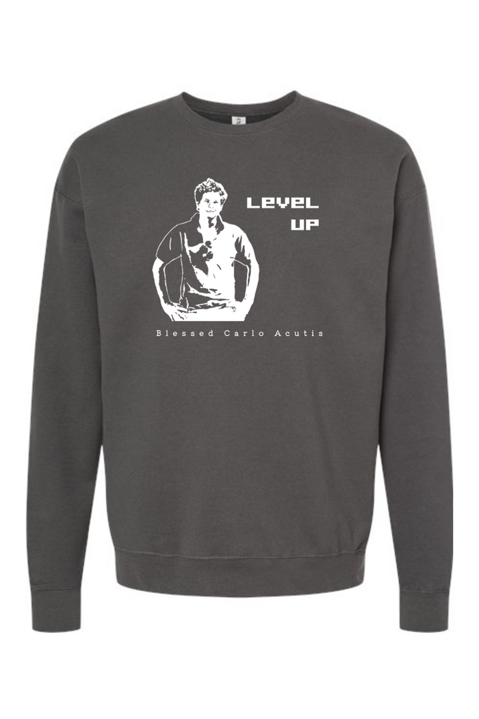 Level Up - Bl. Carlo Acutis Crewneck Sweatshirt